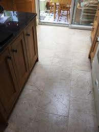 Give your room a floor with elegance & durability. Tumbled Marble Floor Refreshed In Twickenham Marble Tile Cleaning And Polishing