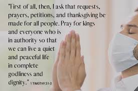 Pray for public officials, especially those in high office whose decisions affect many people's lives. Praying By Name New Joy Lutheran Church Elca