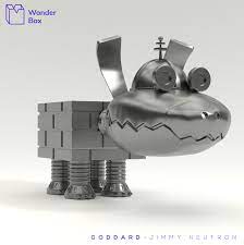 STL file Goddard 3D - Jimmy Neutron・3D printable model to download・Cults