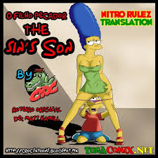 Os Simpsons Hentai - Marge traindo Homer com o bart - Taboo Hentai