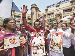 Where did dmk leaders visit chief secretary in chennai? Know Your Candidate Dmk Announces Nominees For Rajya Sabha Polls In Tn Business Standard News