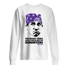 Michael is the main character of the series, serving as the regional manager of the scranton branch of a paper distribution company, known as dunder mifflin inc. The Worst Thing About Prison Was The Dementors Prison Mike Shirt Hoodie Tank Top And Sweater