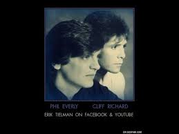 (the late) Phil Everly & Sir Cliff Richard sing DREAM ~ Live