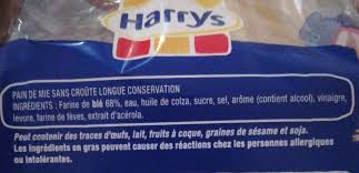 Pain 100 Mie Longue Conservation Harrys 325 G