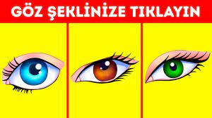 Gozlerinizin Rengi Baskin Karakterinizi Aciga Cikariyor Youtube