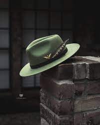 Sg Geoffery Fedora Olive Green In 2021 Mens Hats Fashion Hats For Men Fedora Hat Men Outfits