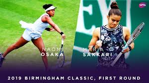 Μαρία σάκκαρη, pronounced maˈri.a ˈsakari; Naomi Osaka Vs Maria Sakkari 2019 Birmingham Classic First Round Wta Highlights Tennis Tonic News Predictions H2h Live Scores Stats