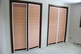The whole structure is easy to install, and you can install it by running your favorite diy project. Bi Fold To Faux Shiplap French Closet Doors Bright Green Door