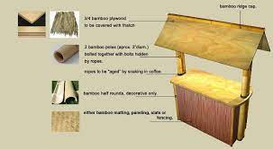 Palm Thatch Photos Cali Tiki Bar Tiki Bars Diy Tiki Decor