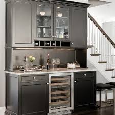 Wine Cooler Built In I Like The Idea Of Cabinets On Either Side Bars For Home Built In Wine Refrigerator Home