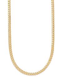At gold gods®, we have the largest collection of cuban link chains over 30+ styles to choose from the miami, flat edge, flooded diamond, 2 tones solid gold and many more. Macy S 22 Cuban Link Chain Necklace 7mm In 14k Gold Reviews Necklaces Jewelry Watches Macy S