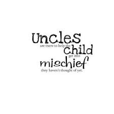 Elegant Wordart 2 Uncles Mischief Niece Quotes Uncle Quotes Aunt Quotes