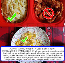 Menu diet telur orak arik. Makan Siang Debm Labu Siam Dan Telor Sukses123yes Com