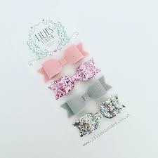 Products of care of skin, hair, decorative cosmetics onwhite background. Sparkly Hair Bows Wool Felt Hair Clips Girls Hair Clips Cute Pink Hair Slides Grey Hairbands Hair Mini Hair Bows Felt Hair Clips Toddler Hair Accessories
