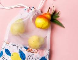 Sac A Fruits Et Legumes Zero Dechet Patron Gratuit Easy Sewing Projects Couture