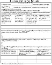 Business Analysis Plan Template Sample Business Templates Business Analysis Business Planning Business Plan Template