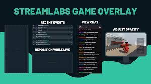 Resize and move your overlay. Streamlabs Game Overlay For Single Monitors By Ethan May Streamlabs Blog