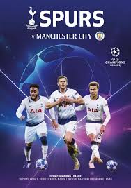 Spurs vs man city ucl. Get Your Digital Copy Of Tottenham Hotspur Publications Spurs V Manchester City Issue