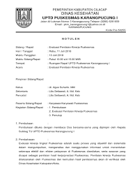 Maybe you would like to learn more about one of these? 4 Notulen Evaluasi Pkp