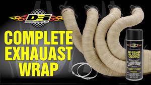 Exhaust Wrap In Three Easy Steps Youtube