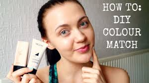 How To Colour Match Foundation Makeup For Beginners