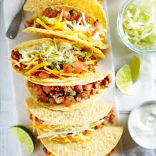 Tacos Aux Lentilles Et Au Bœuf Recette En 2020 Recette Recette Mexicaine Recettes De Cuisine