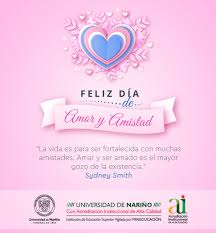 Recuerda que sólo en pintodibujos podrás encontrar los. Feliz Dia De Amor Y Amistad Universidad De Narino