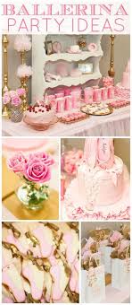 Add to favorites ballerina party pink and glitter gold straws confettiday 5 out of 5 stars (1,232. Ballerina Theme Pink And Gold Birthday Ashlynn S 1st Ballerina Birthday Party Catch My Party Ballerina Birthday Parties Ballerina Birthday Ballerina Party