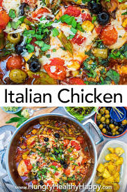 Liven Up Chicken Breasts With This Easy Italian Chicken It Features All Your Favourite Italian Ingredients Like Tomatoe In 2020 Chicken Recipes Poultry Recipes Dinner