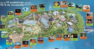 Futuroscope Poitiers Map Info Parc D Attraction Futuroscope Parc