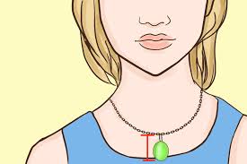 Use a ruler to measure the piece of paper up to the pencil mark. How To Measure A Necklace 15 Steps With Pictures Wikihow