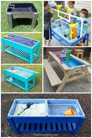 Sand And Water Tables Kids Love Sand And Water Table Kids Water Table Kids Outdoor Play Equipment