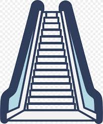 Escalators are often used around the world in places where lifts would be impractical, or they can be used in conjunction with them. Escalator Stairs Elevator Png 1082x1297px Escalator Cartoon Elevator Stairs Structure Download Free