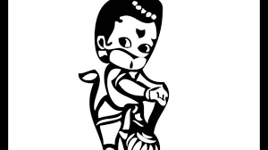 How To Draw Bal Hanuman Cartoon Drawing Step By Step Youtube Vector image pencil sketch of lord hanuman can be used for personal and commercial purposes according to. how to draw bal hanuman cartoon drawing step by step