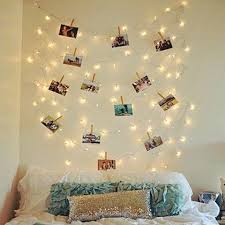 Photo Clip String Light With Wooden Clips 30 Bulbs Warm White Propshop24 Com