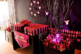 Party decorations └ party supplies └ greeting cards & party supply └ home & garden all categories antiques art automotive baby books business & industrial cameras & photo cell phones & accessories clothing monster high table decorating kit 23 piece centerpiece party supplies. Kara S Party Ideas Monster High Party Planning Ideas Supplies Idea Cake Decorations Food