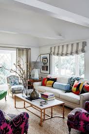 The drapery fabric is folded over and attached to itself, creating a pocket for the drapery rod to slip through. 55 Best Living Room Curtain Ideas Elegant Window Treatments