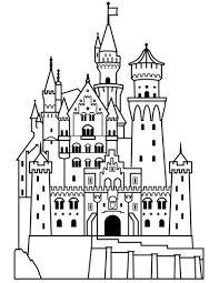 Disegno Di Castello Di Neuschwanstein Da Colorare Disegni Da