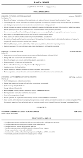 inbound customer service resume sample
