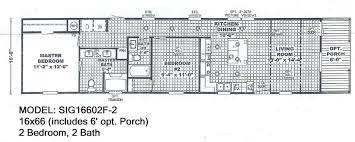 Sig16602f 2 Mobile Home Floor Plans Floor Plans House Floor Plans