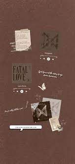 Wallpaper Brown Aesthetic Monsta X Estetika Coklat Wallpaper Iphone Wallpaper Vintage