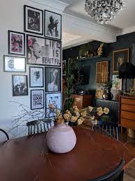 This Uk Home S Quirky Eclectic Decor Was Done On A Very Limited Budget Diningrooms Gallerywall Diningroomideas Quirky Home Decor Home Decor Eclectic Home