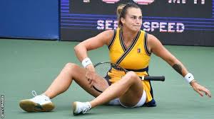 Wilson blade 98 18x20 v8. Us Open 2021 Aryna Sabalenka Through Despite Thinking She Had Broken Hand Bbc Sport