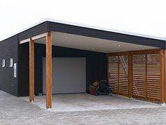 Funkisvilla Till Anders Pia Carport Carport Garage Facade House