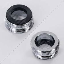 Maybe the aerator you want to use isn't available for your spout's thread type, or perhaps you have an unusual thread pattern and can't find an aerator to fit. Faucet Aerator Adapters