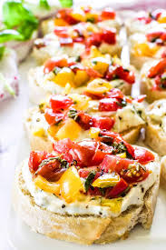Whipped Ricotta Bruschetta Recipe In 2020 Recipes Appetizers And Snacks Cheese Recipes Appetizers Bruschetta
