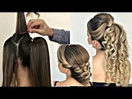 اجمل تسريحات شعر 2019للعرايس في الخطوبة و الأعراس و الحفلات youtube long hair designs hair styles hair beauty