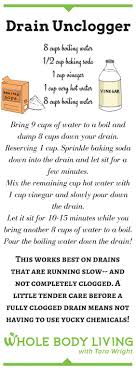 How To Unclog A Slow Drain Naturally Diy Drain Unclogger Cleaning Hacks Drain Unclogger House Cleaning Tips