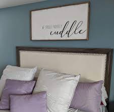 Check spelling or type a new query. Celycasy We Should Probably Cuddle Sign Bedroom Sign Over The Bed Sign Large Bedroom Sign Wood Sign Master Bedroom Sign Farmhouse Bedroom Deco Amazon In Office Products