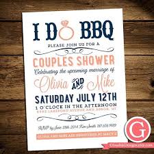 I Do Bbq Invitation Couples Shower Bridal Shower Ring Script Coral Pink Navy Blue Picnic Celebrate Outdo Couple Shower I Do Bbq Couple Wedding Shower